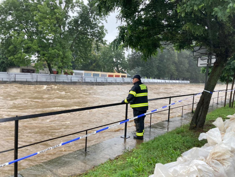 Povodňová situace v neděli