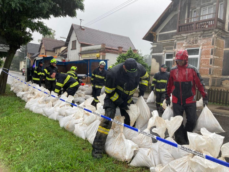 Povodňová situace v neděli