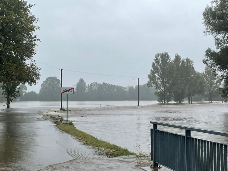 Povodňová situace v neděli