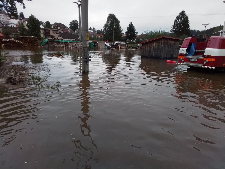 Jimramov, foto: HZS Kraje Vysočina