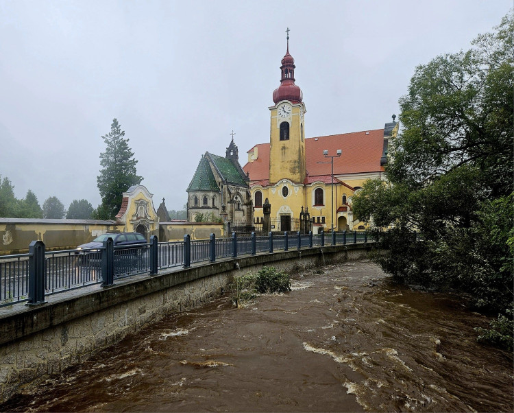Povodňová situace v neděli