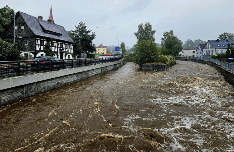 Povodňová situace v neděli
