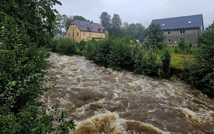 Povodňová situace v neděli