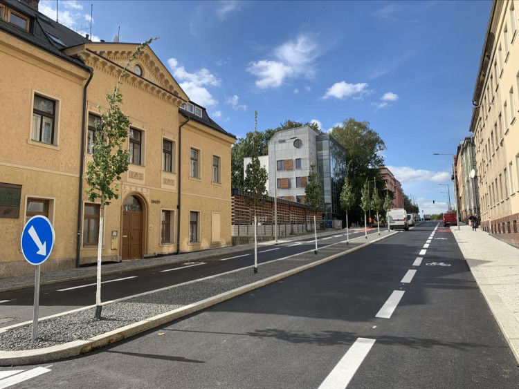 Rekonstrukce Sokolské ulice je u konce