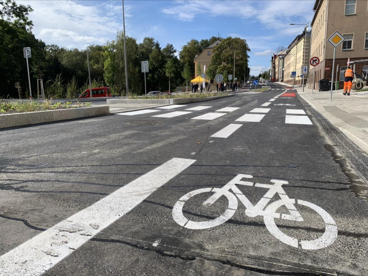 Rekonstrukce Sokolské ulice je u konce