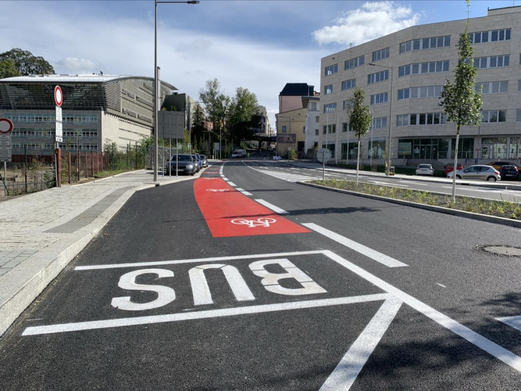 Rekonstrukce Sokolské ulice je u konce