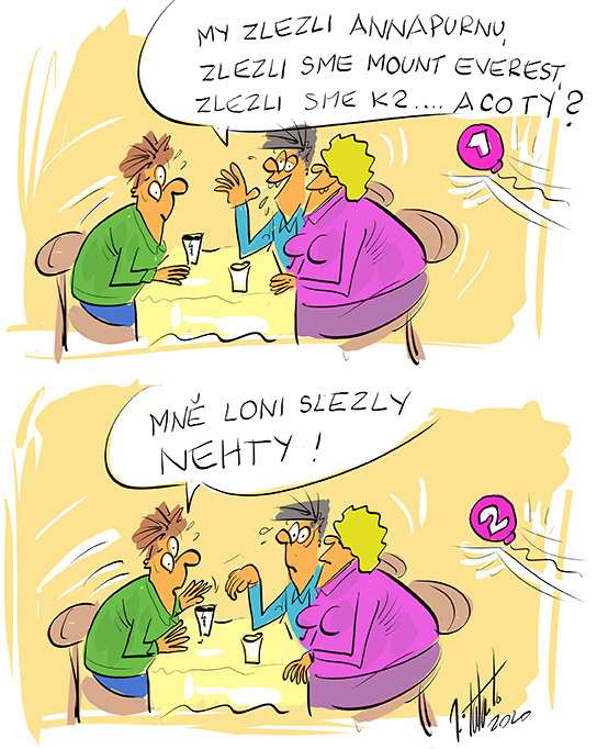 FOTOGALERIE: První v říjnu středa, humoru a legrace je třeba