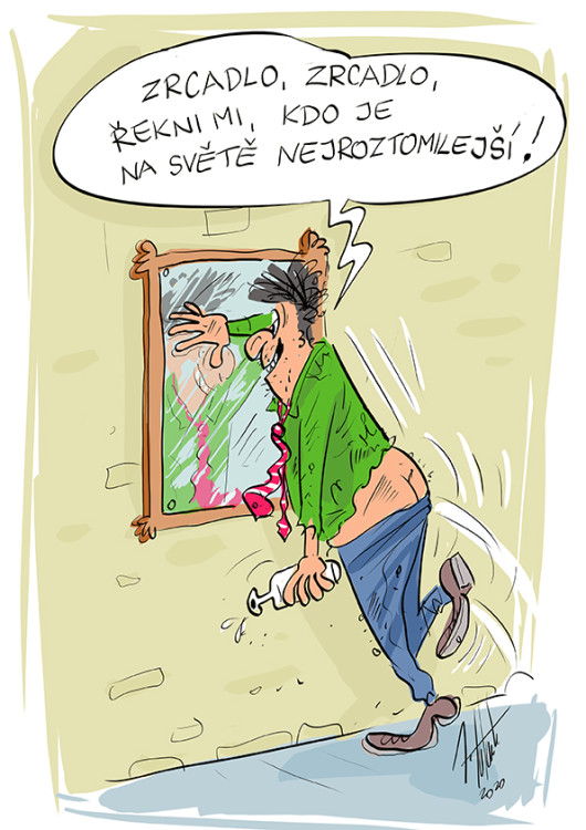 FOTOGALERIE: První v říjnu středa, humoru a legrace je třeba