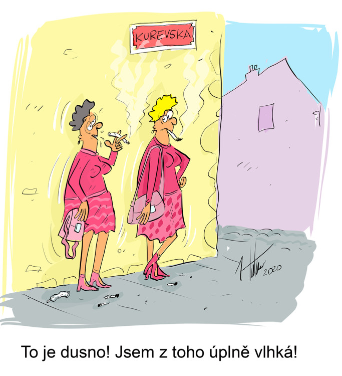 FOTOGALERIE: První v říjnu středa, humoru a legrace je třeba