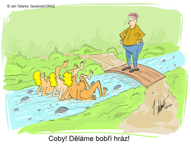 FOTOGALERIE: První v říjnu středa, humoru a legrace je třeba