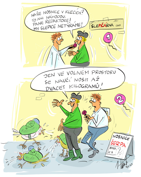 FOTOGALERIE: První v říjnu středa, humoru a legrace je třeba