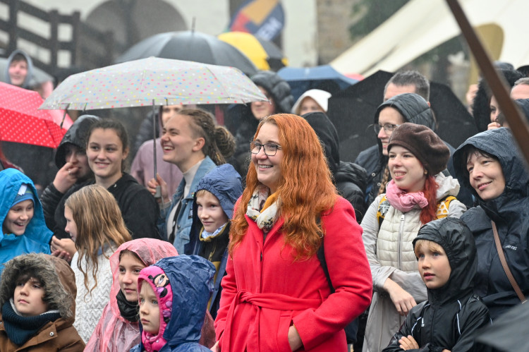 S dravci na hradním Hodokvasu. Tentokrát v chladu a dešti