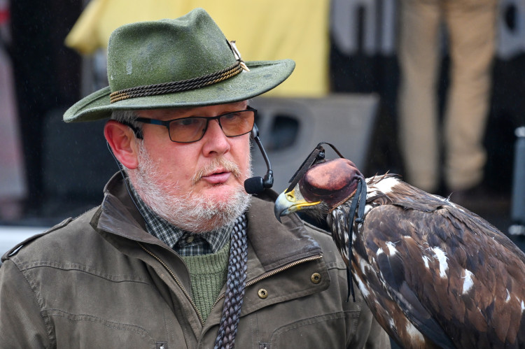 S dravci na hradním Hodokvasu. Tentokrát v chladu a dešti