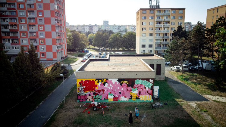 FOTOGALERIE: Street Art Festival obohatil ulice Olomouce