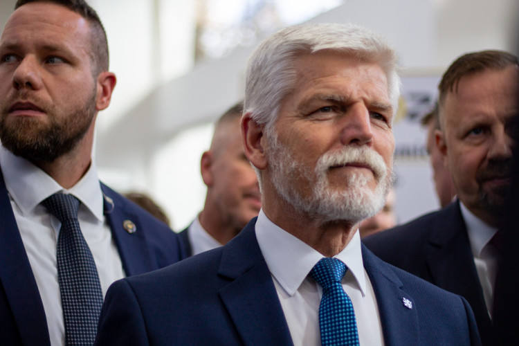 FOTOGALERIE: Prezident Petr Pavel navštívil jižní Moravu. Podívejte se, jak vypadal jeho příjezd na výstaviště