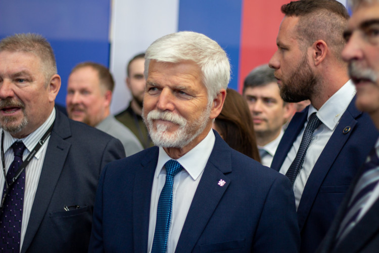 FOTOGALERIE: Prezident Petr Pavel navštívil jižní Moravu. Podívejte se, jak vypadal jeho příjezd na výstaviště