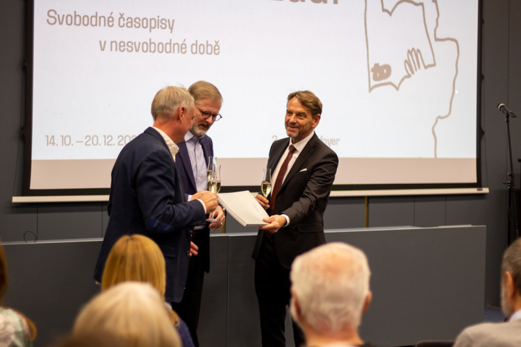 FOTOGALERIE: V Moravské zemské knihovně zahájili výstavu, která dokumentuje brněnský samizdat