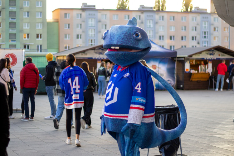 FOTOGALERIE: Podívejte se, jak vypadala atmosféra před hokejovým zápasem MUNI a VUT
