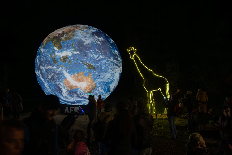FOTOGALERIE: Večeru duchů a Zoo světel na Svatém Kopečku