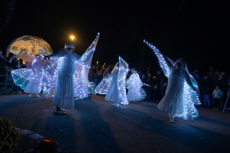 FOTOGALERIE: Večeru duchů a Zoo světel na Svatém Kopečku