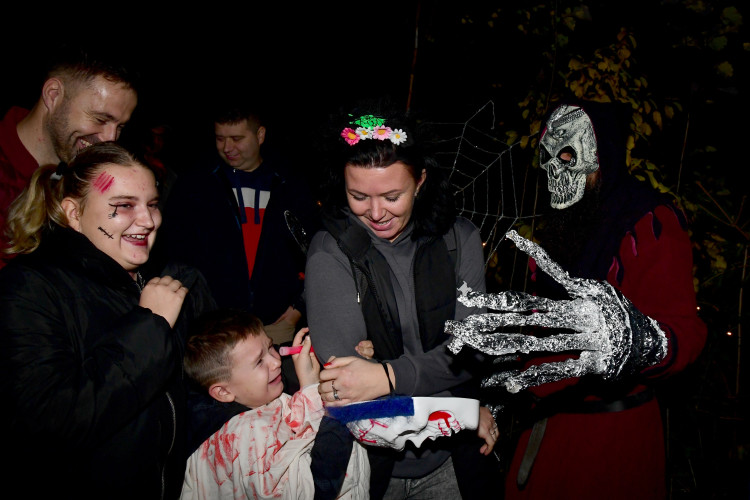 FOTOGALERIE: Večeru duchů a Zoo světel na Svatém Kopečku