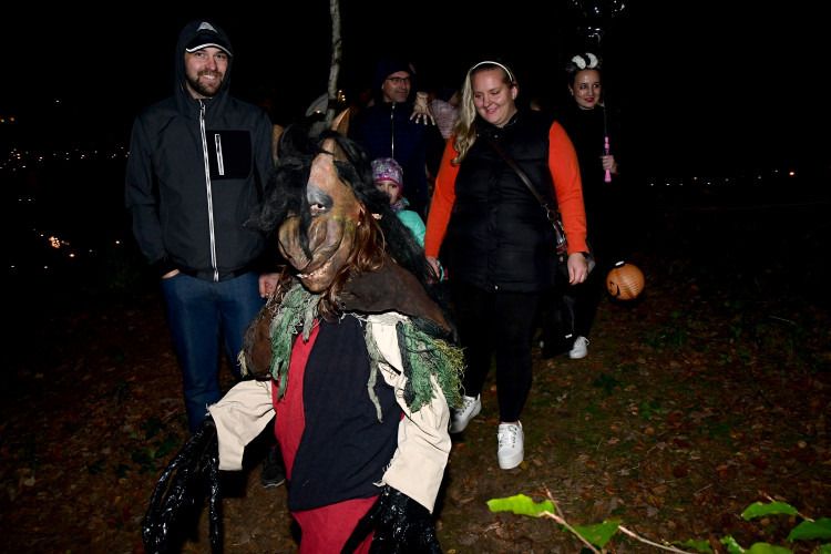 FOTOGALERIE: Večeru duchů a Zoo světel na Svatém Kopečku