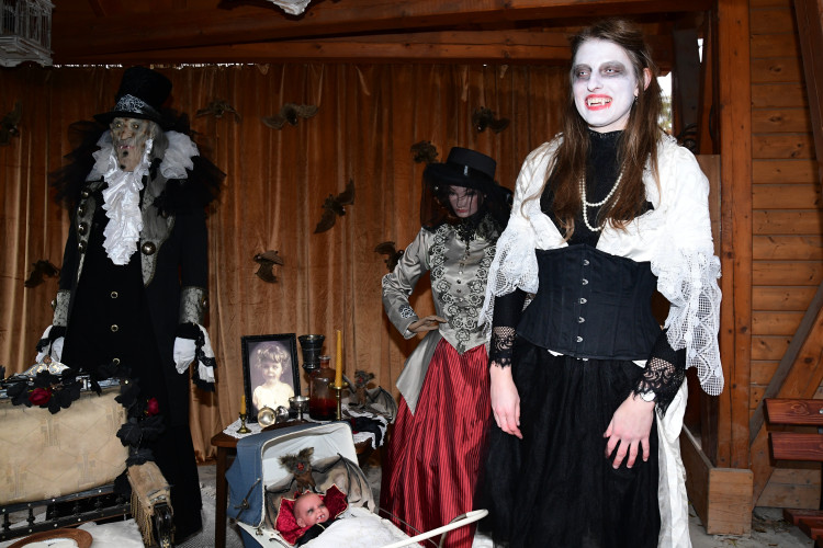 FOTOGALERIE: Večeru duchů a Zoo světel na Svatém Kopečku