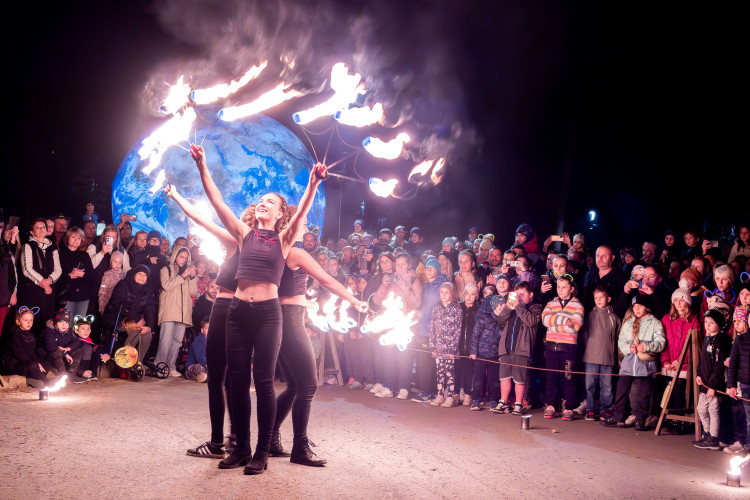 FOTOGALERIE: Večeru duchů a Zoo světel na Svatém Kopečku