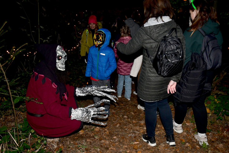 FOTOGALERIE: Večeru duchů a Zoo světel na Svatém Kopečku
