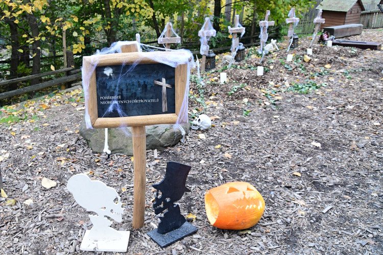 FOTOGALERIE: Večeru duchů a Zoo světel na Svatém Kopečku