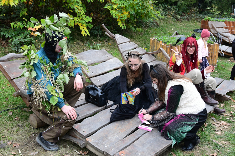 FOTOGALERIE: Večeru duchů a Zoo světel na Svatém Kopečku