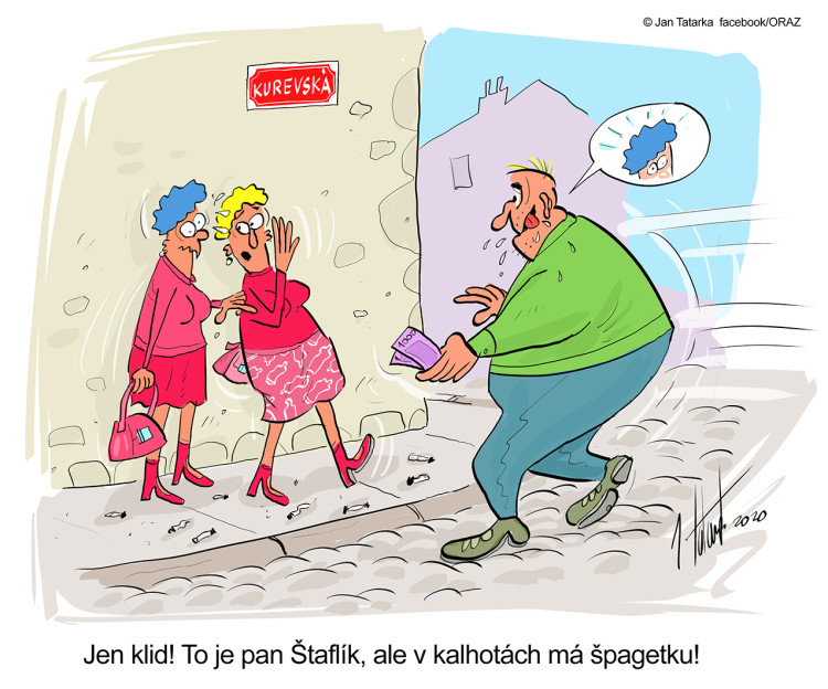 FOTOGALERIE: První v listopadu středa, humoru a legrace je třeba