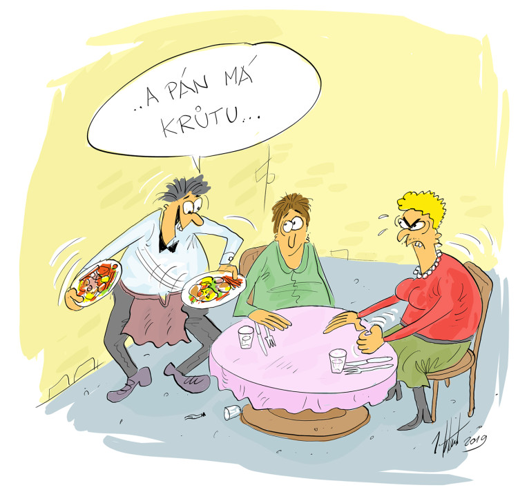 FOTOGALERIE: První v listopadu středa, humoru a legrace je třeba