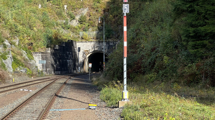 FOTOGALERIE: Železniční tunel na šumavském Špičáku