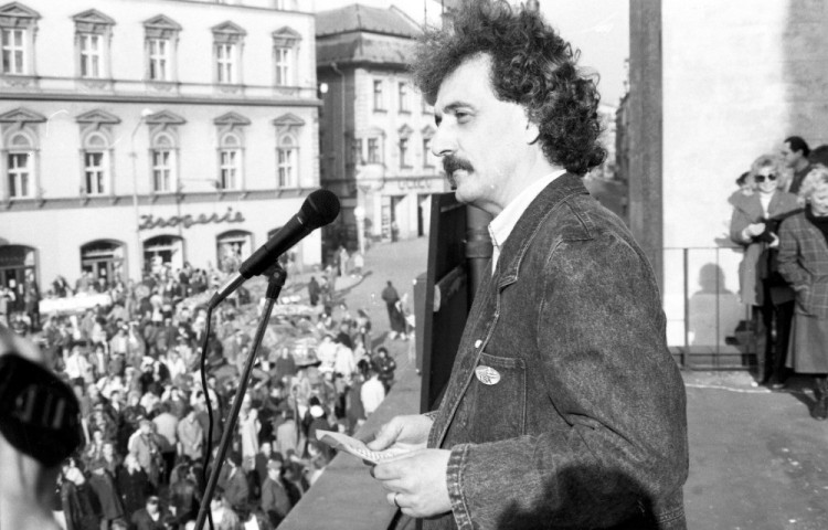 FOTOGALERIE: Sametová revoluce v Olomouci