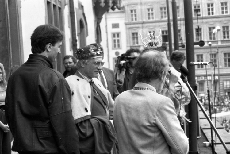 FOTOGALERIE: Sametová revoluce v Olomouci