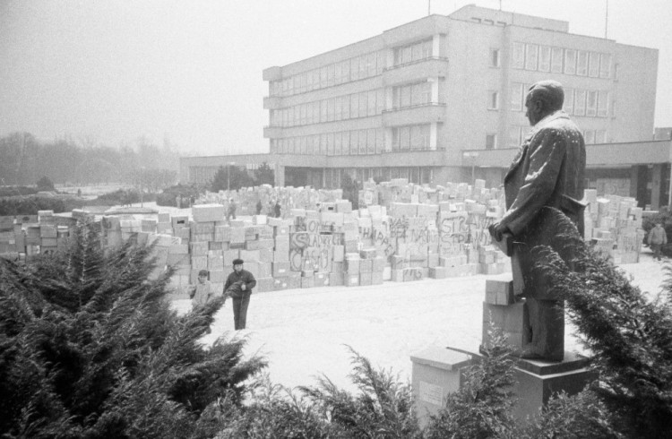 FOTOGALERIE: Sametová revoluce v Olomouci