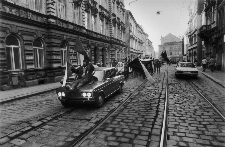 FOTOGALERIE: Sametová revoluce v Olomouci