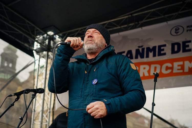 FOTOGALERIE: Demonstrace Milionu chvilek pro demokracii Zůstaňme demokratickým srdcem Evropy