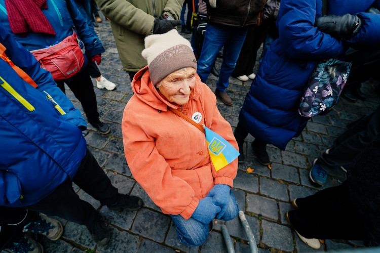 FOTOGALERIE: Demonstrace Milionu chvilek pro demokracii Zůstaňme demokratickým srdcem Evropy