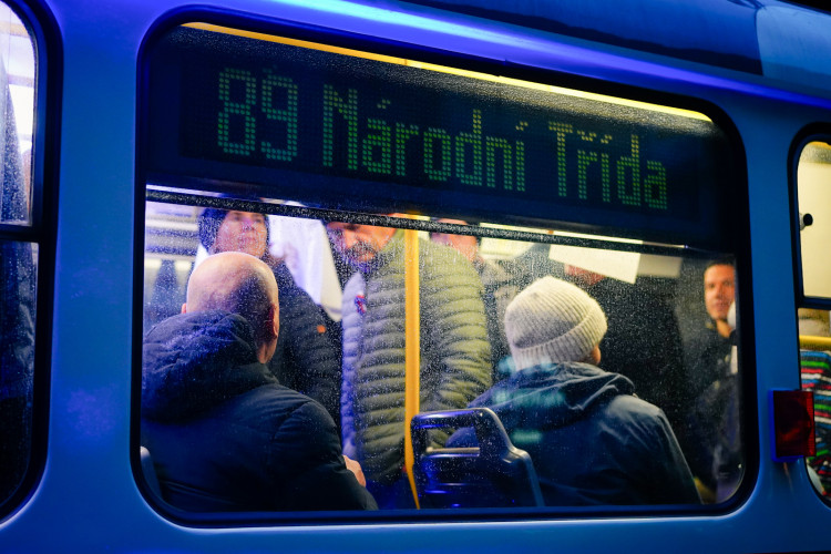 FOTOGALERIE: Podívejte se, jaká byla atmosféra na Národní třídě