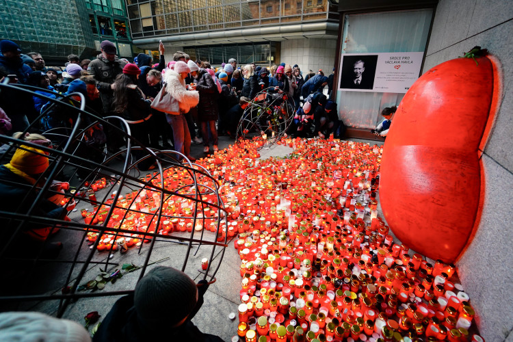 FOTOGALERIE: Podívejte se, jaká byla atmosféra na Národní třídě