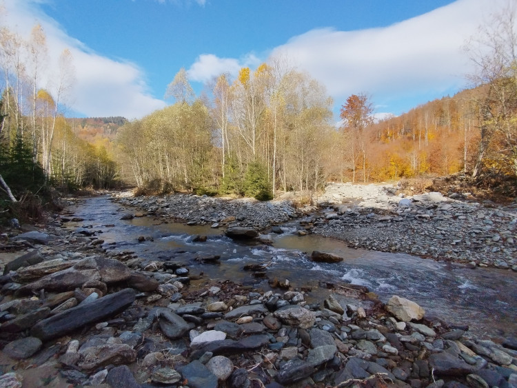 Příroda v Jeseníkách mimo území obcí při povodních vrátila řeky do své přirozené podoby a krásy. To je jediný pozitivní výsledek povodní. 2