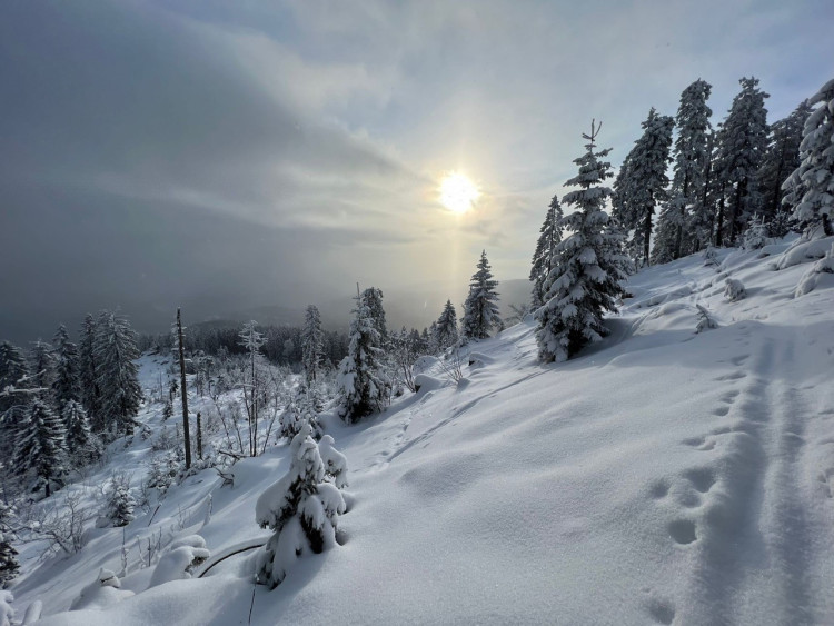 7. Josef Pivoňka - Zimní slunce Výhledy
