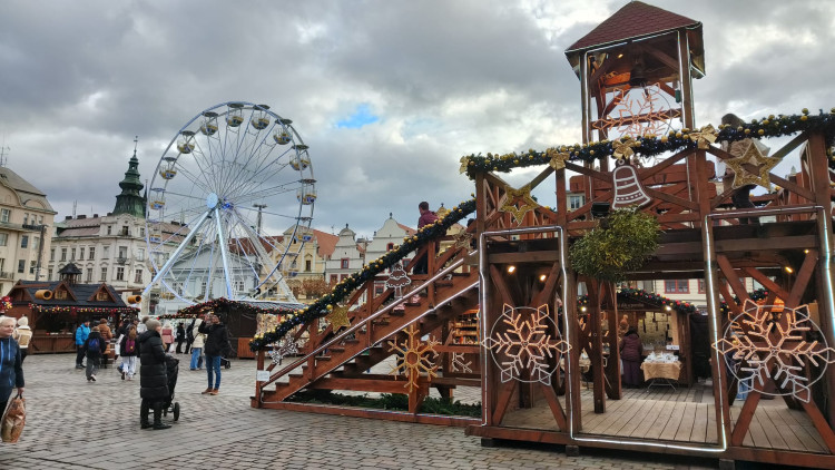 FOTOGALERIE: Adventní trhy ba náměstí Republiky 2024