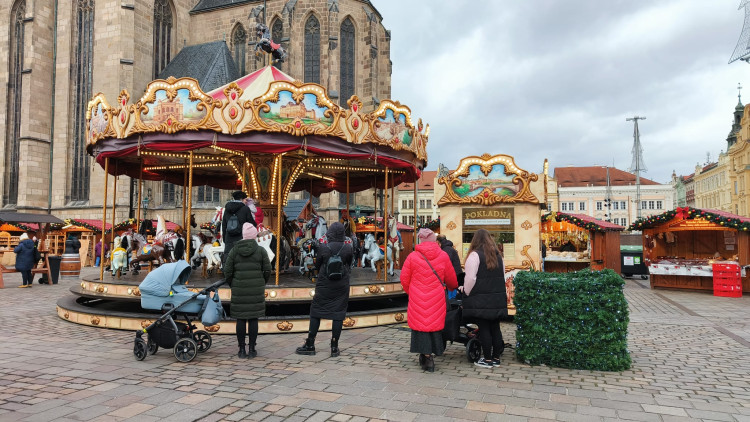 FOTOGALERIE: Adventní trhy ba náměstí Republiky 2024