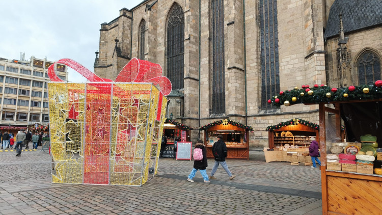 FOTOGALERIE: Adventní trhy ba náměstí Republiky 2024