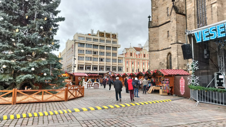 FOTOGALERIE: Adventní trhy ba náměstí Republiky 2024