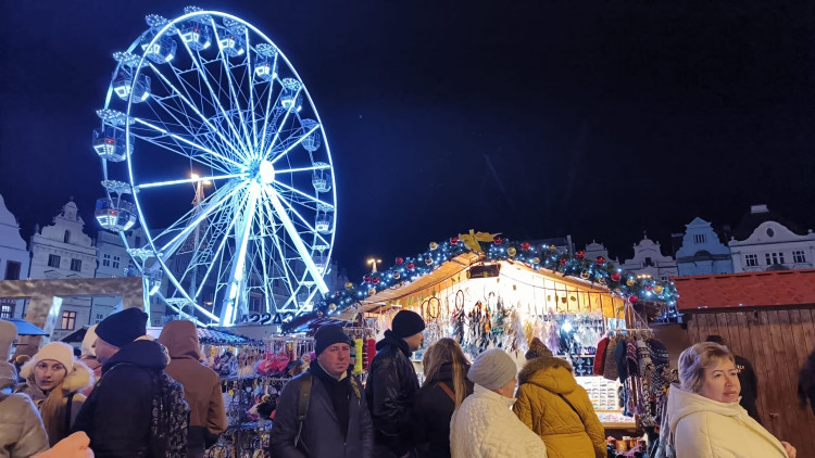 FOTOGALERIE: Adventní trhy ba náměstí Republiky 2024