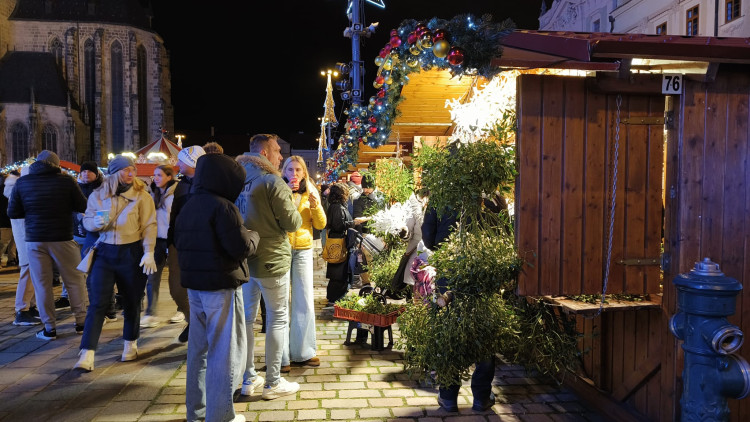 FOTOGALERIE: Adventní trhy ba náměstí Republiky 2024